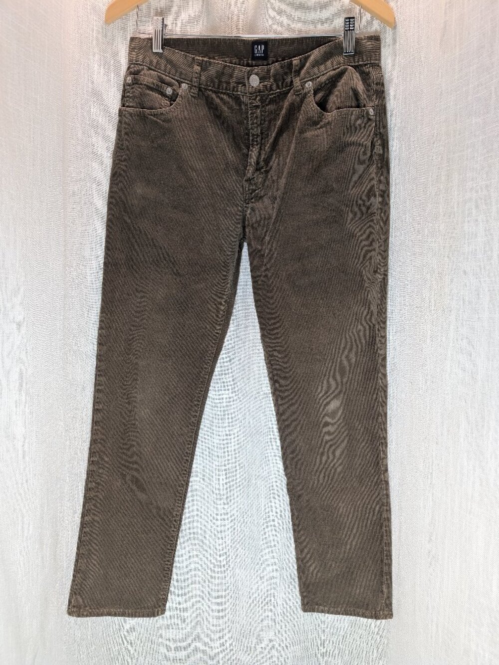 GAP Brown Corduroy Girlfriend Pants Size 28